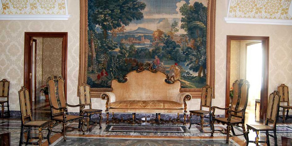 Wood Restoration Heritage Palazzo Gandolfo furniture